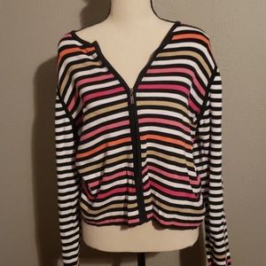 Liz Claiborne zip up sweater